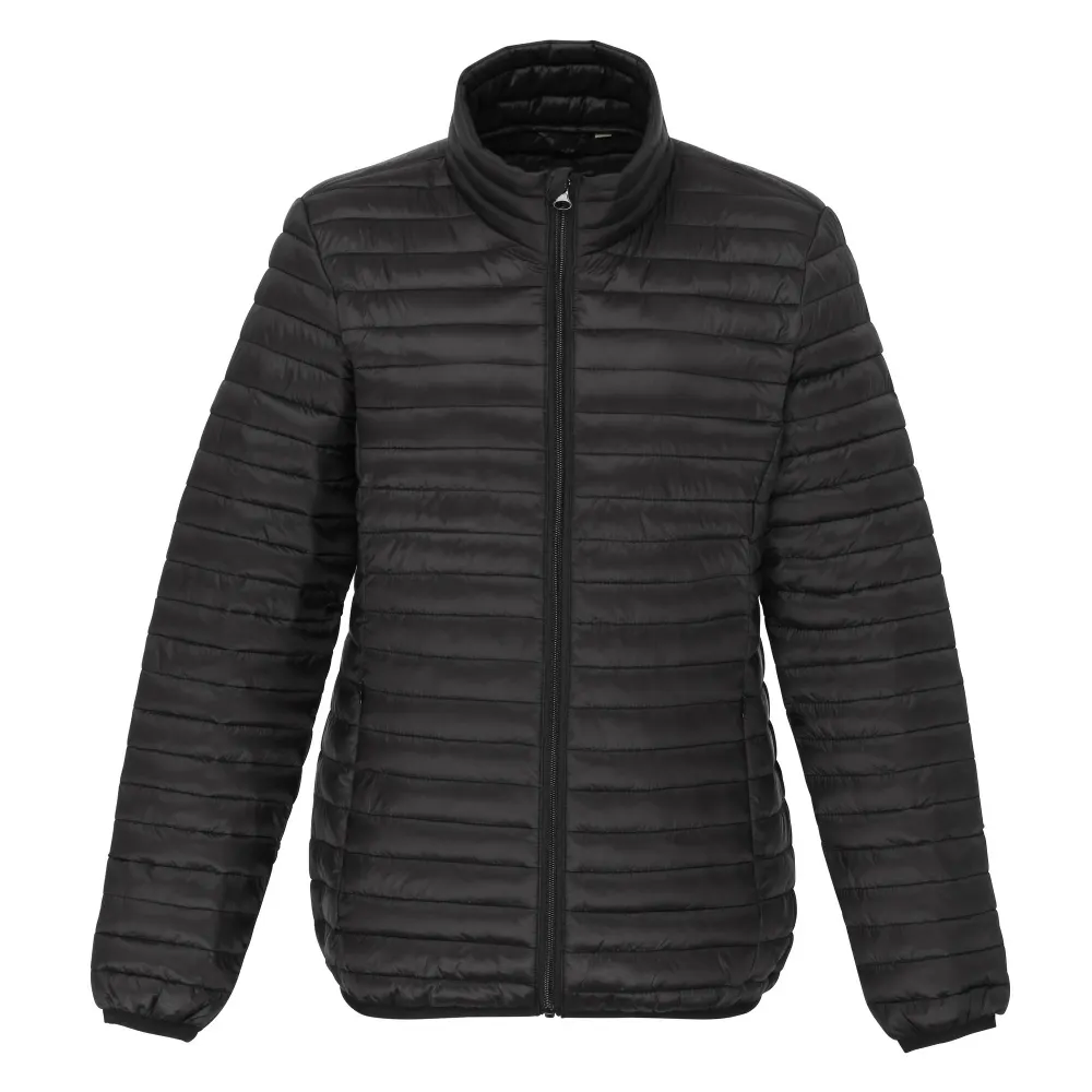 2786 - Womens/Ladies Tribe Hooded Fineline Padded Jacket