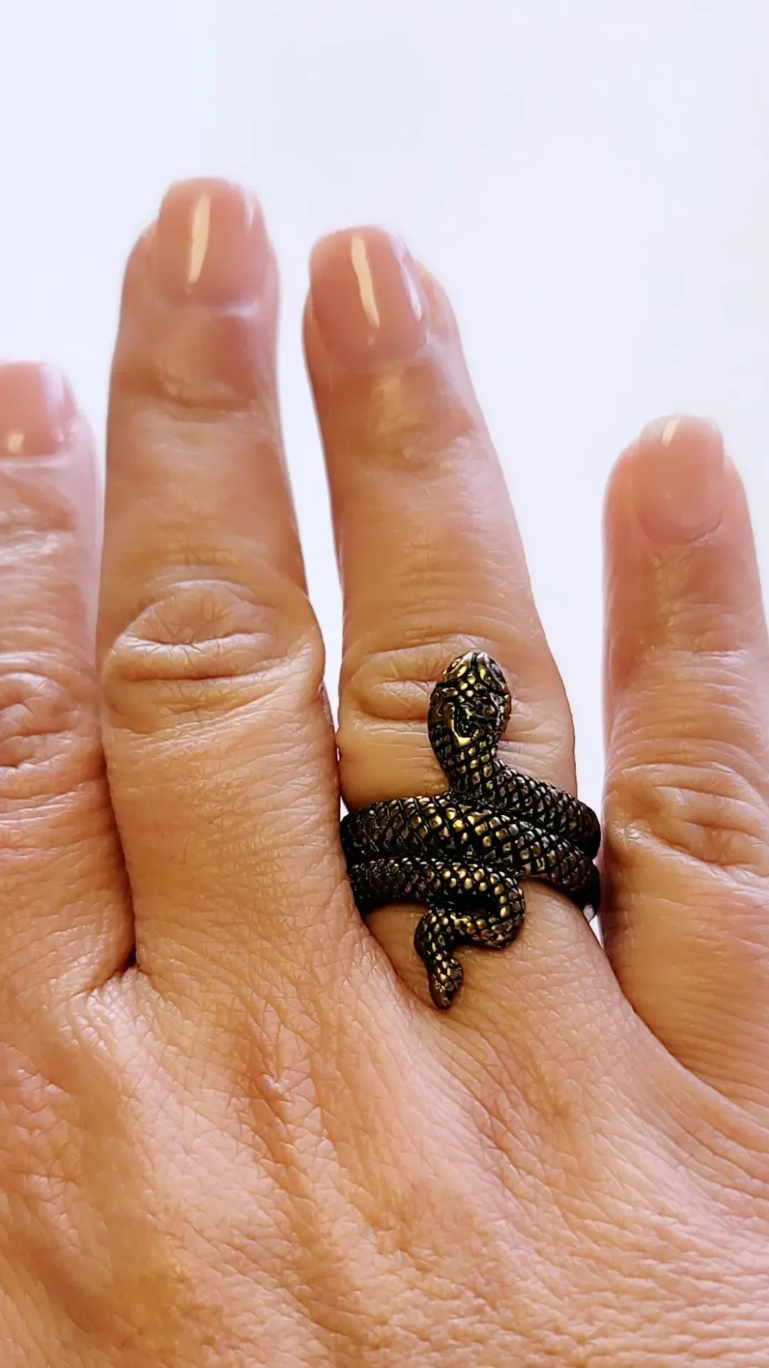 Antique Snake Ring