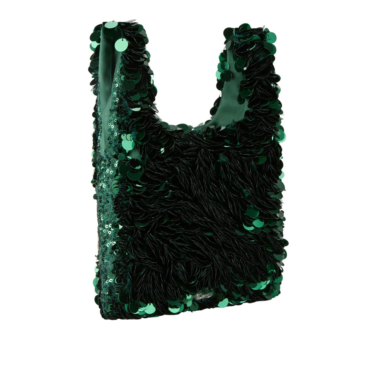 ANYA HINDMARCH Perrier Mini Tote Bag - Bottle Green