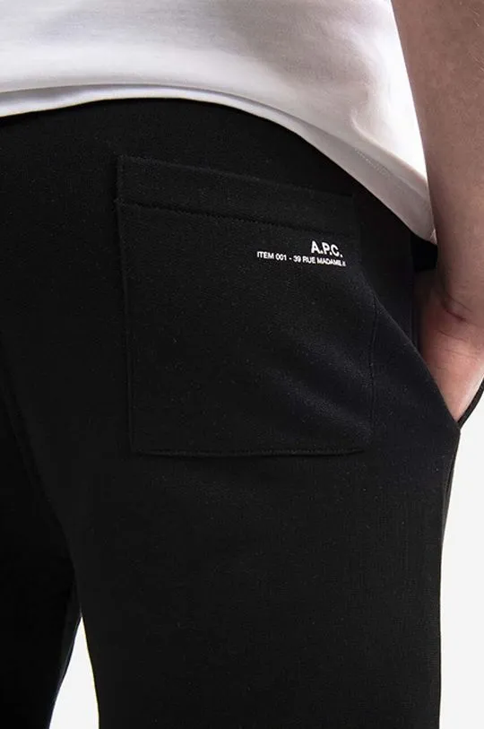 A.P.C. cotton joggers Jogging Item black color