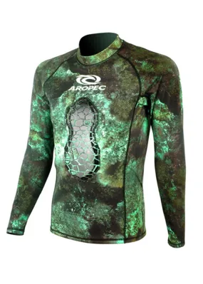 Aropec Verde 1mm Spearfishing Long Sleeve Rash Guard