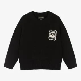 Black Cotton Sweater