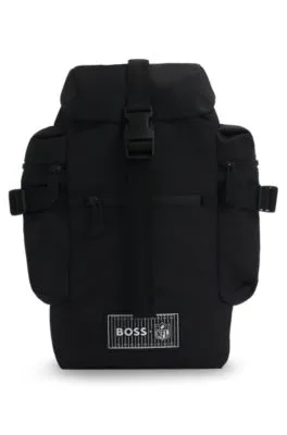 BOSS x NFL water-repellent backpack with branded patch