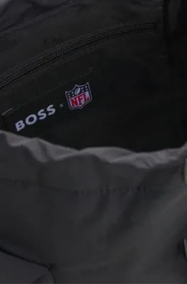 BOSS x NFL water-repellent backpack with branded patch