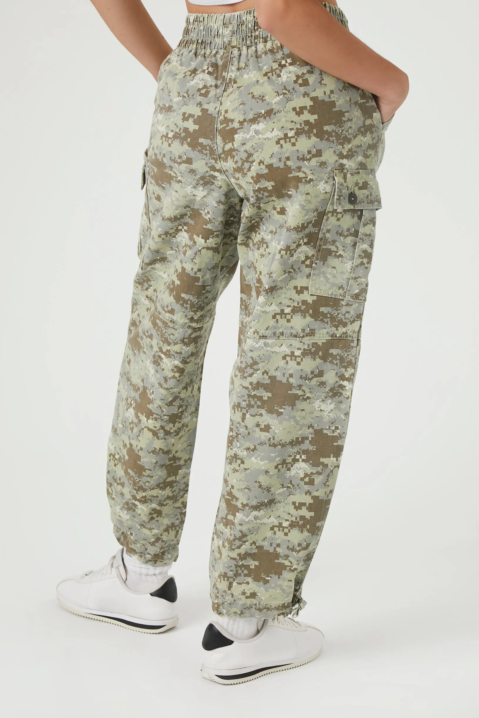 Camo Print Cargo Jogger