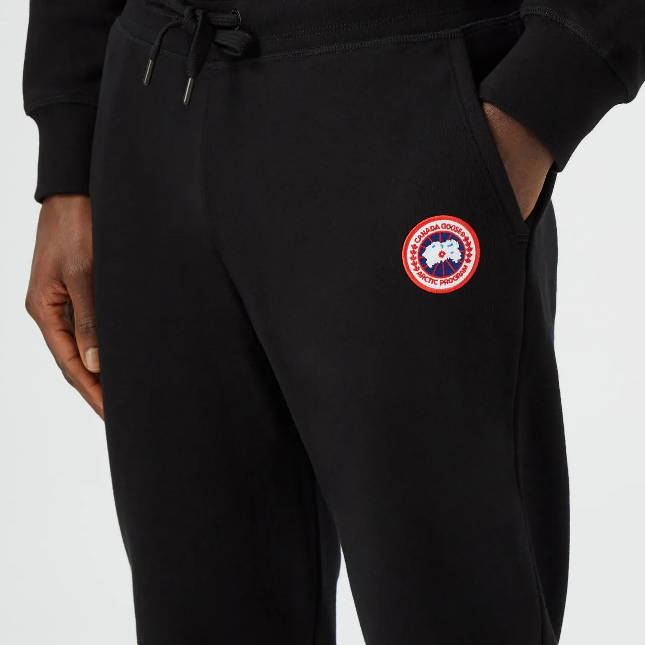 CANADA GOOSE Huron Logo Joggers - Black