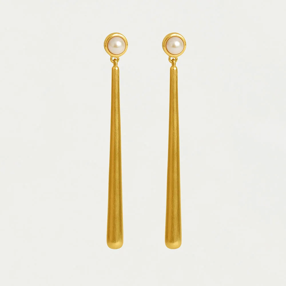 Catalina Long Drop Earrings