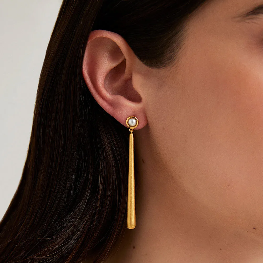 Catalina Long Drop Earrings