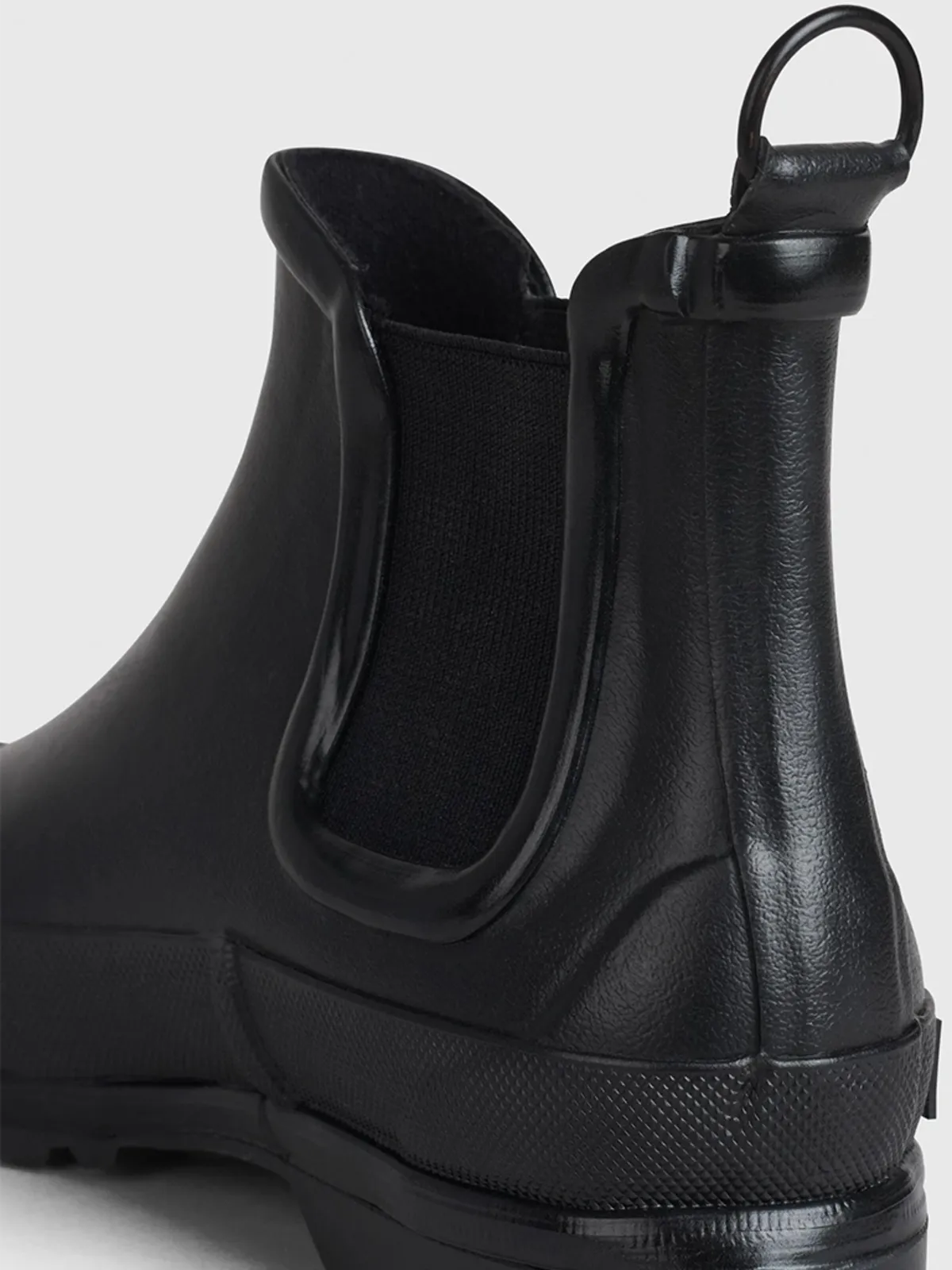 Chelsea Unisex Rain Boots - Black