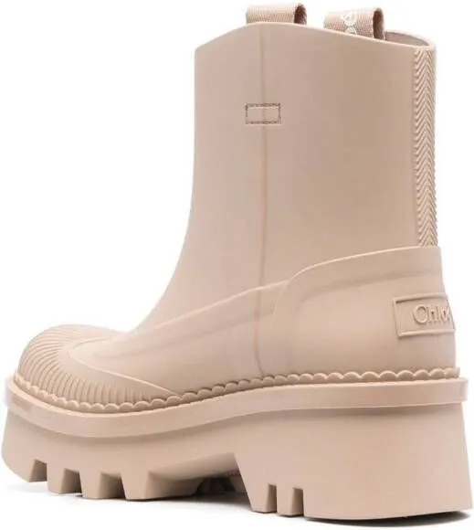 Chloé Raina rain boots Neutrals