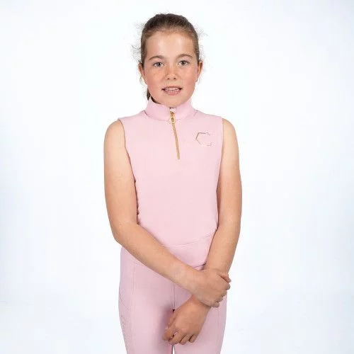 Coldstream Next Generation Cranshaws Sleeveless Base Layer - Blush Pink