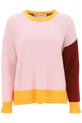 Colorblocked Cashmere Sweater