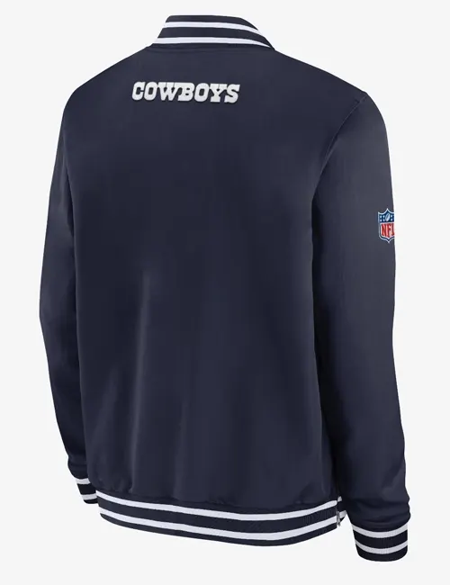 Dallas Cowboys Sideline Coach Bomber Jacket - William Jacket