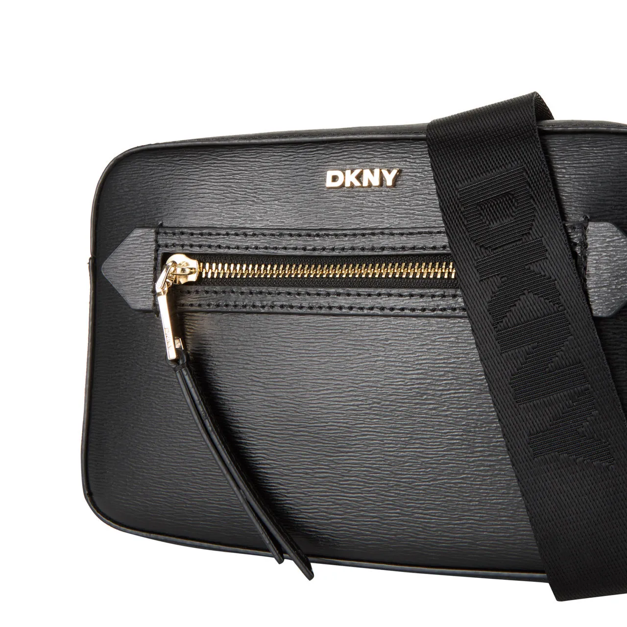 DKNY Bryant Crossbody Camera Bag - Black  Gold