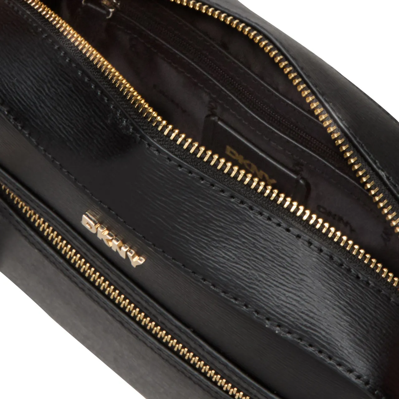 DKNY Bryant Crossbody Camera Bag - Black  Gold