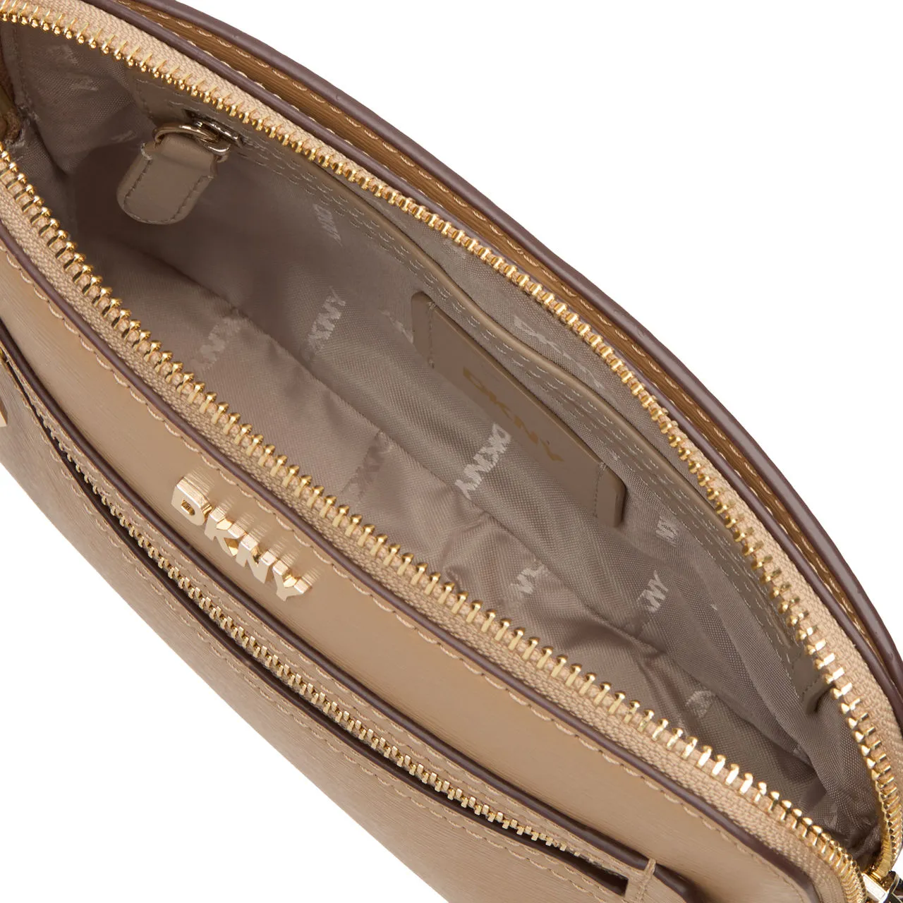 DKNY Bryant Dome Crossbody Bag - Cappuccino