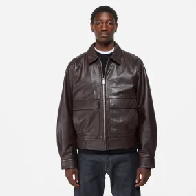 Edwin Dogma Leather Jacket