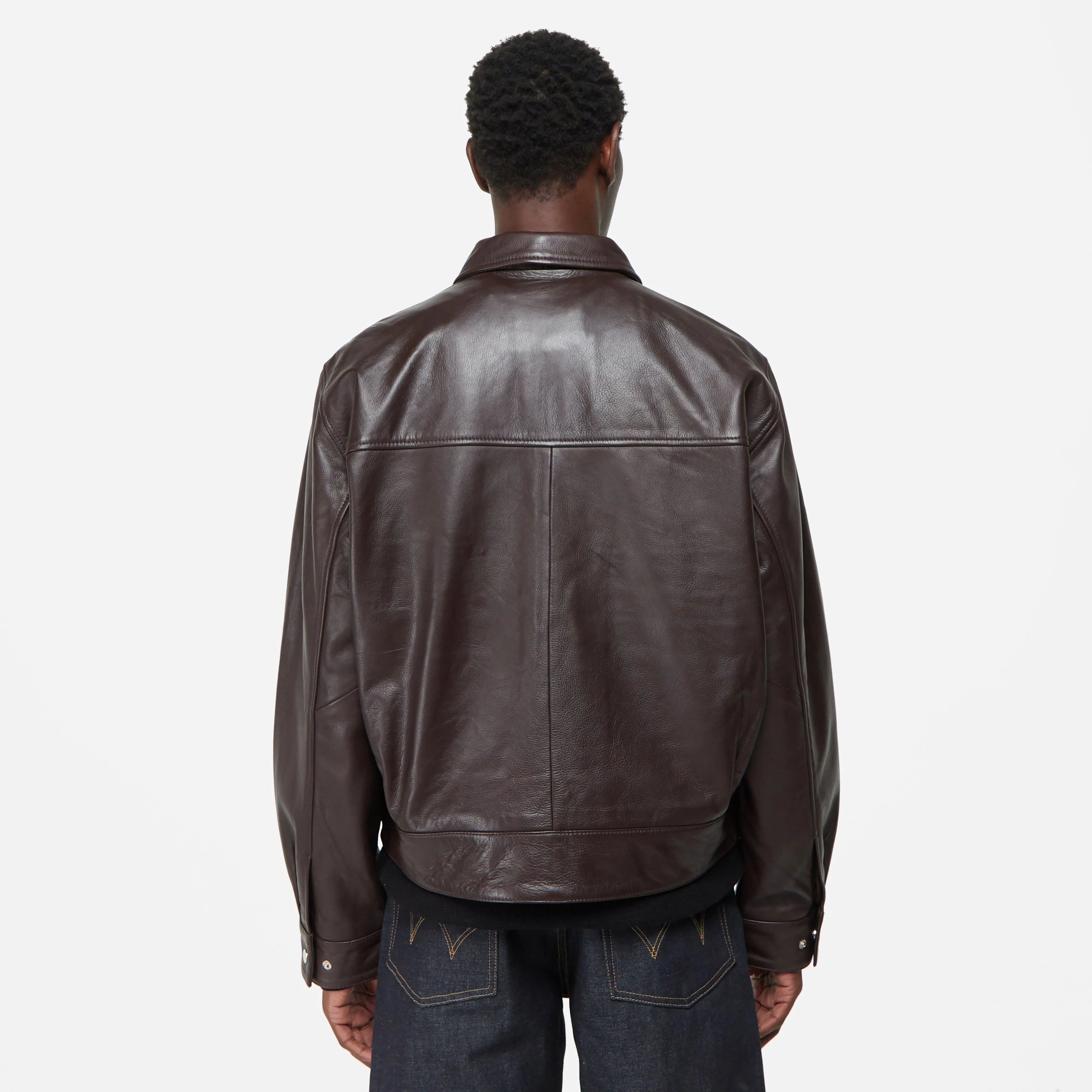 Edwin Dogma Leather Jacket