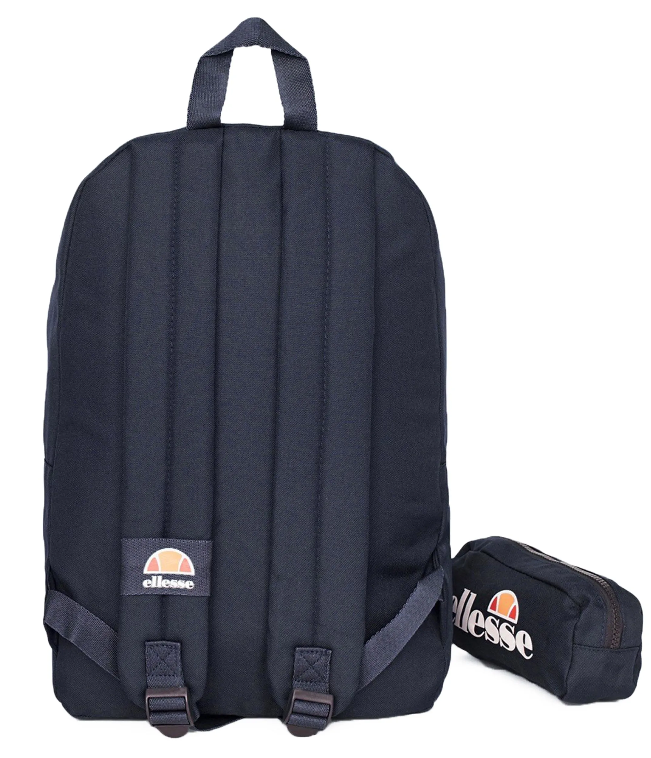 Ellesse Rolby School Backpack & Pencil Case Bag Navy