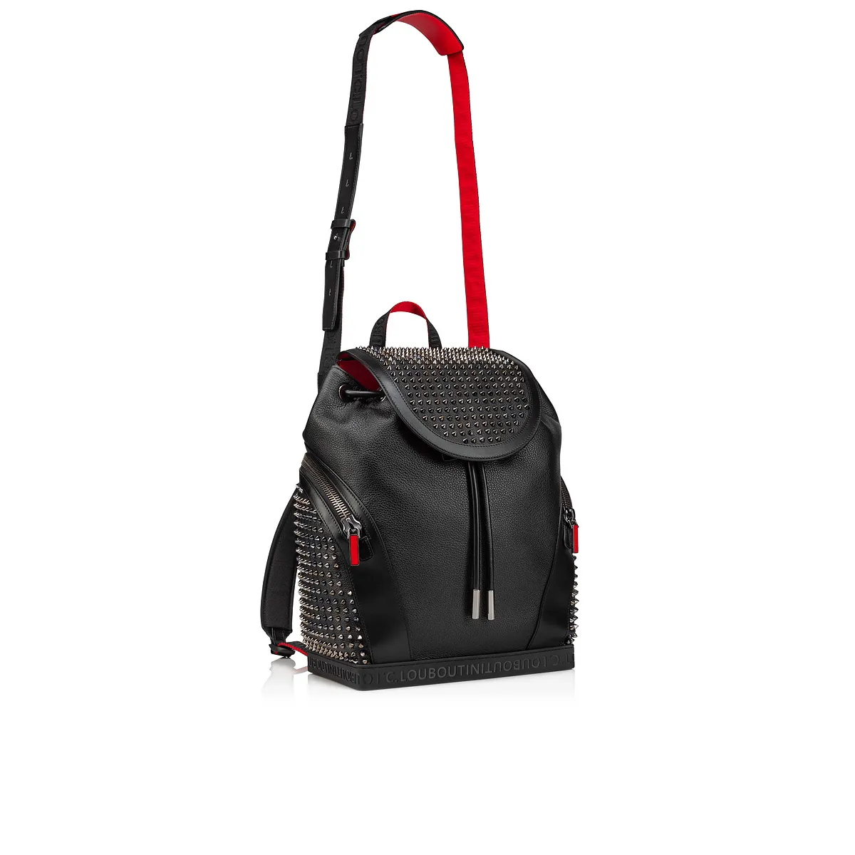 Explorafunk Backpack - Grained calf leather - Black