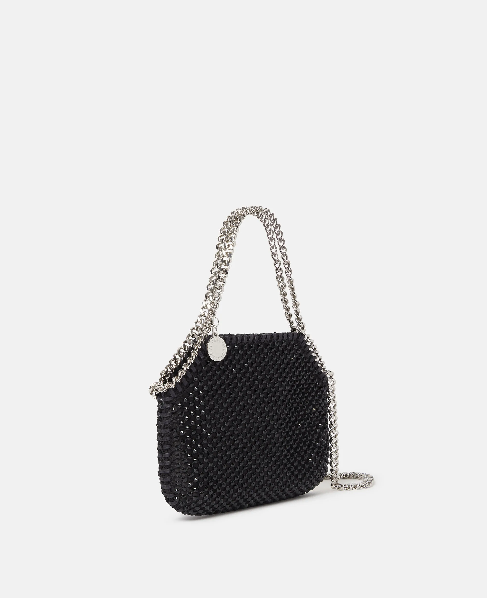 Falabella Crystal Mesh Mini Tote Bag