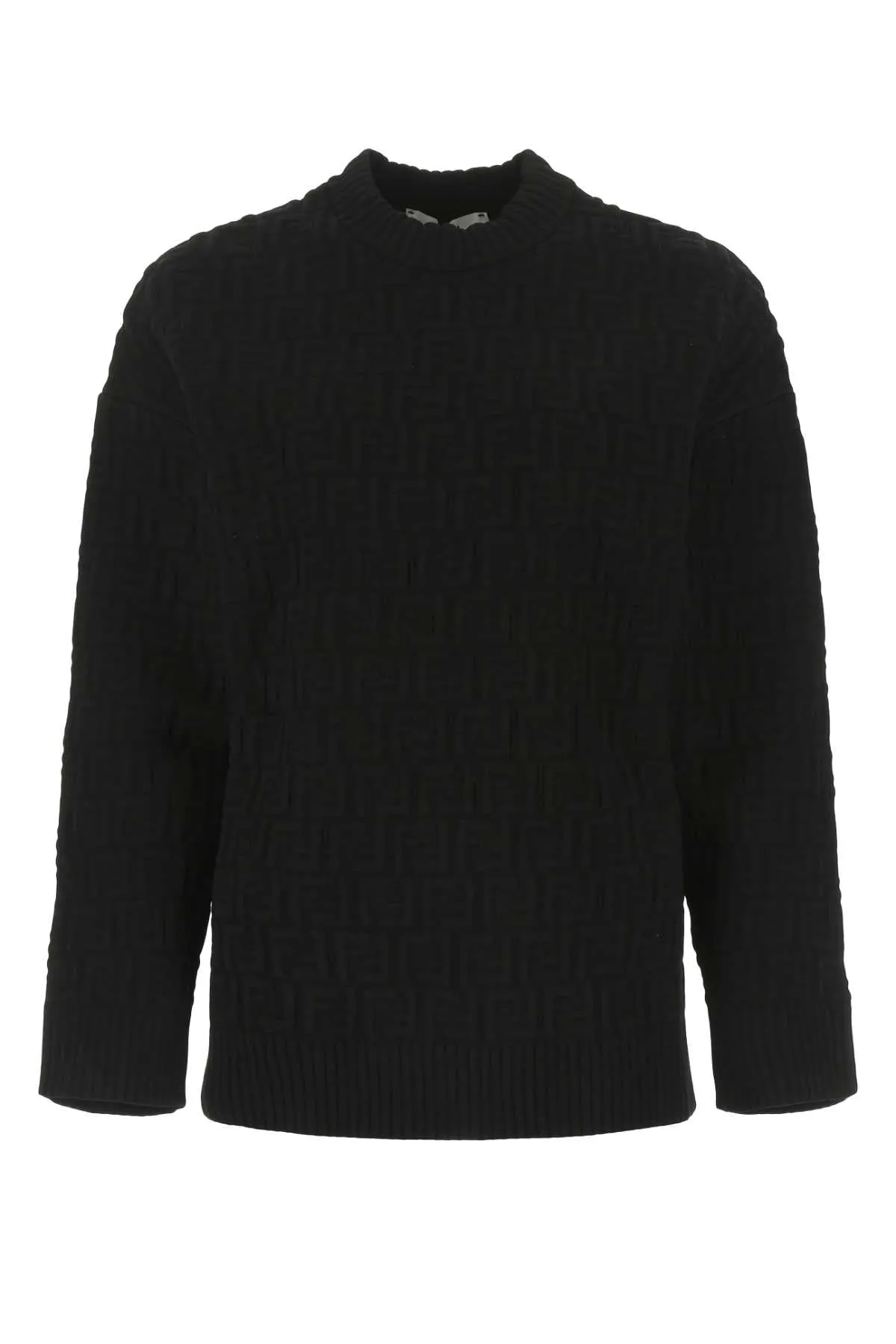 Fendi All-Over FF Motif Embossed Pullover