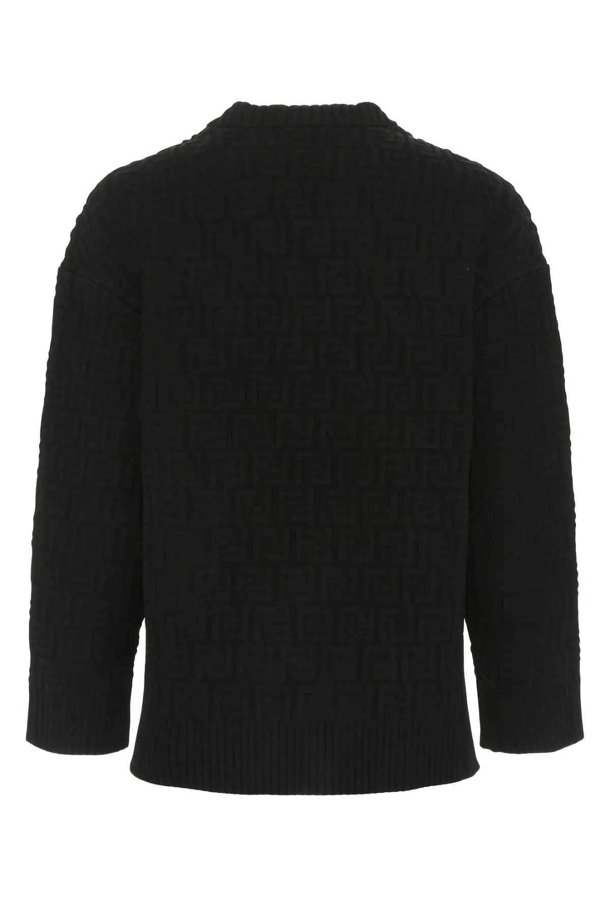 Fendi All-Over FF Motif Embossed Pullover