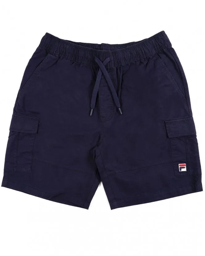 Fila Vintage Vinn Cargo Shorts Navy