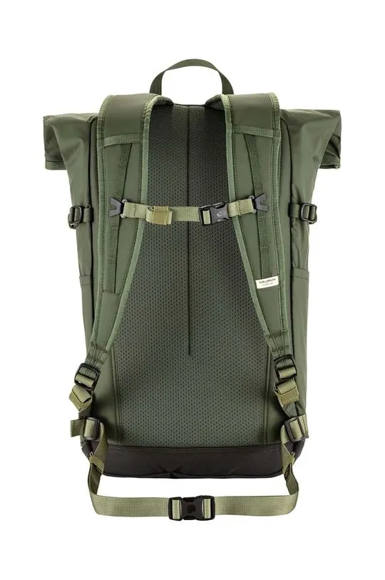 Fjallraven backpack High Coast Foldsack 24L green color smooth F23222.623