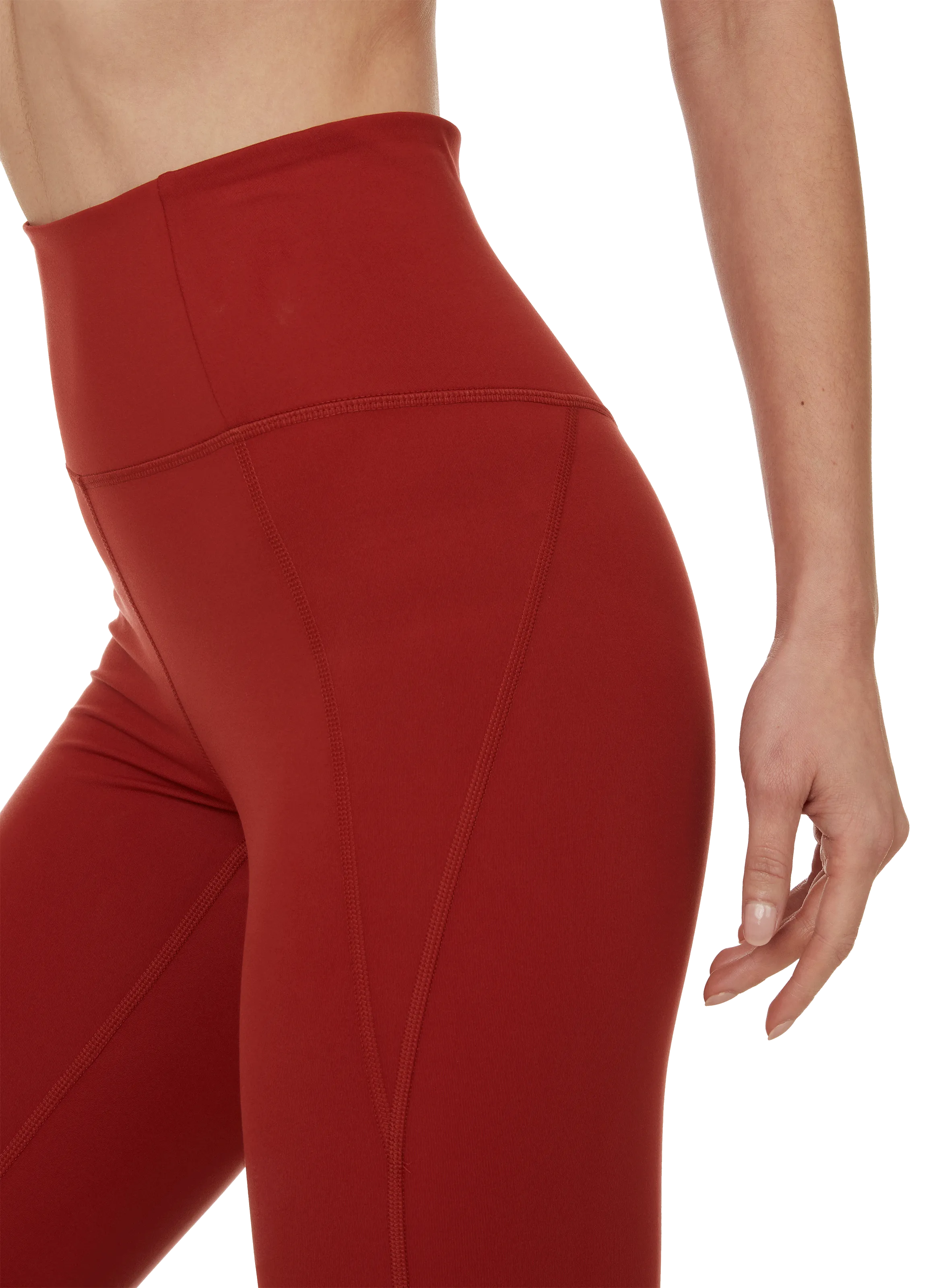 GIRLFRIEND COLLECTIVE  High-waisted leggings - Red