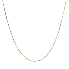 Gold Tiny Bead Chain