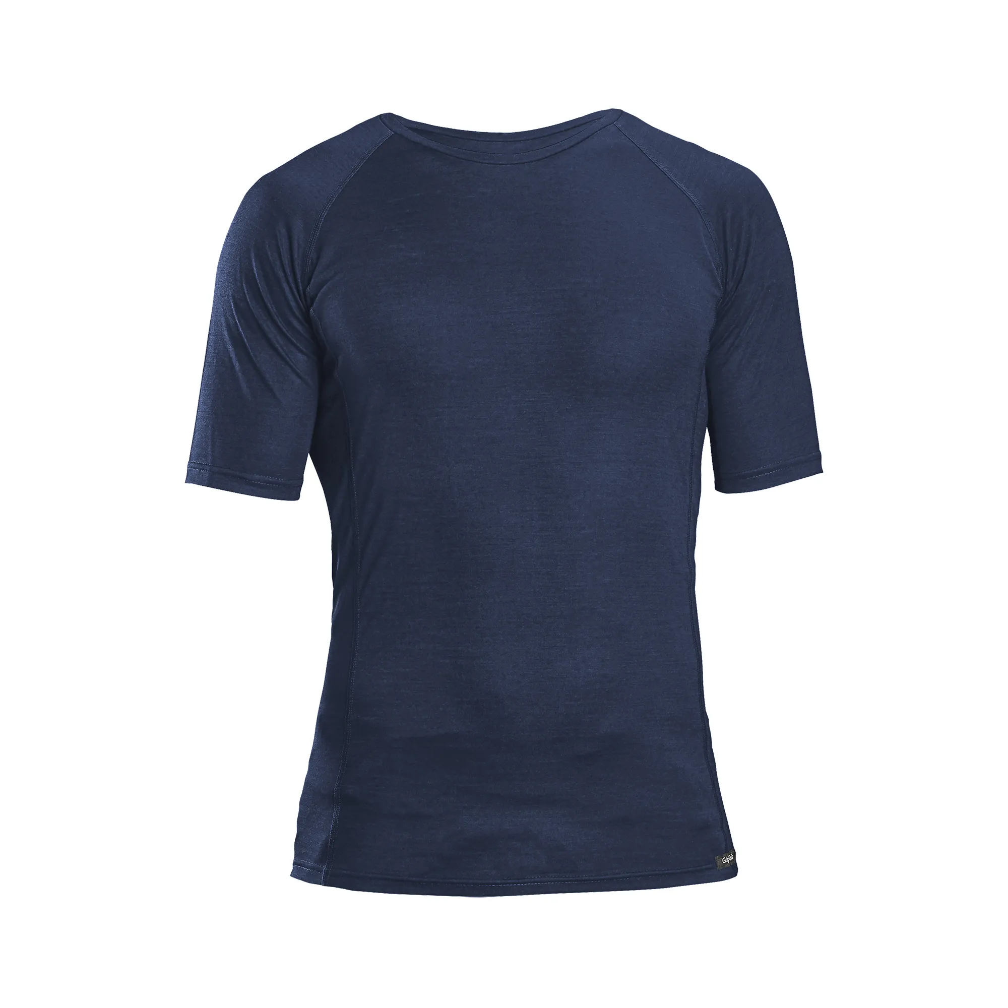 Gripgrab Merino Polyfibre Short Sleeve Base Layer Navy | Buy Gripgrab Merino Polyfibre Short Sleeve Base Layer Navy here | Outno