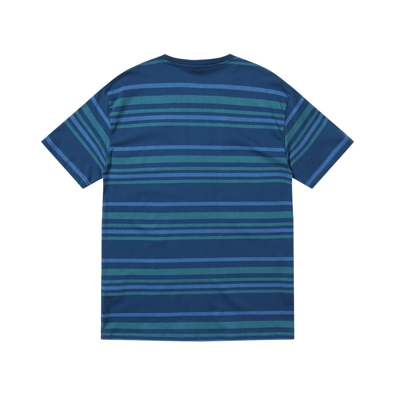 Helas Bandes Striped T-Shirt Teal Blue