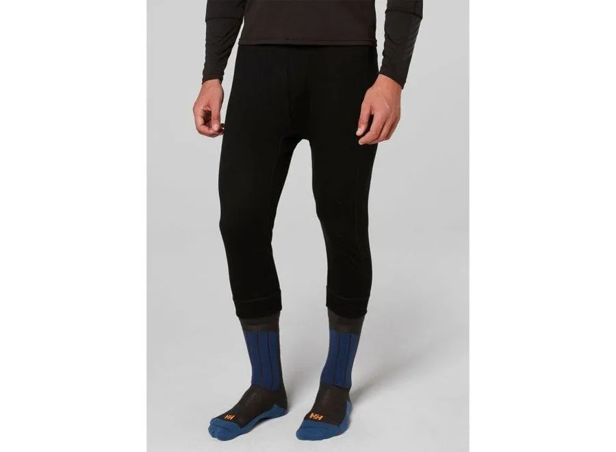 Helly Hansen HH Lifa Marino 3/4 Pant Black Baselayer & Thermals  Ski Clothing