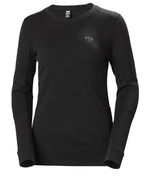 Helly Hansen Women's Lifa Merino Long Sleeve Base Layer Crew Shirt