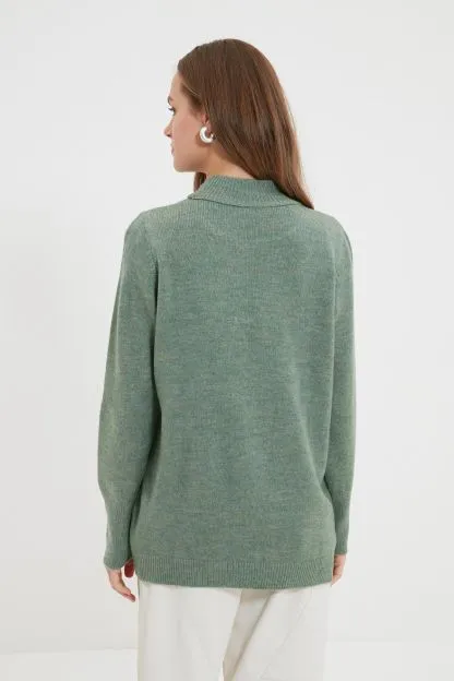 High Neck Sweater