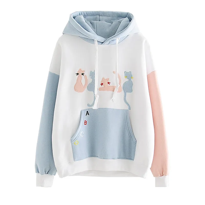 hooded pullover sweater