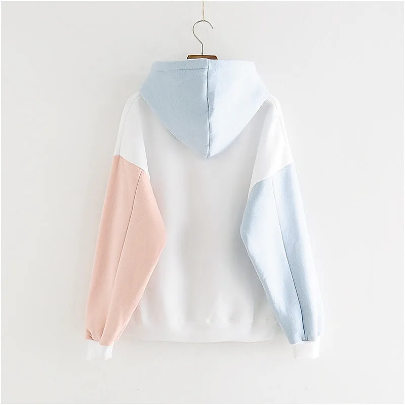 hooded pullover sweater