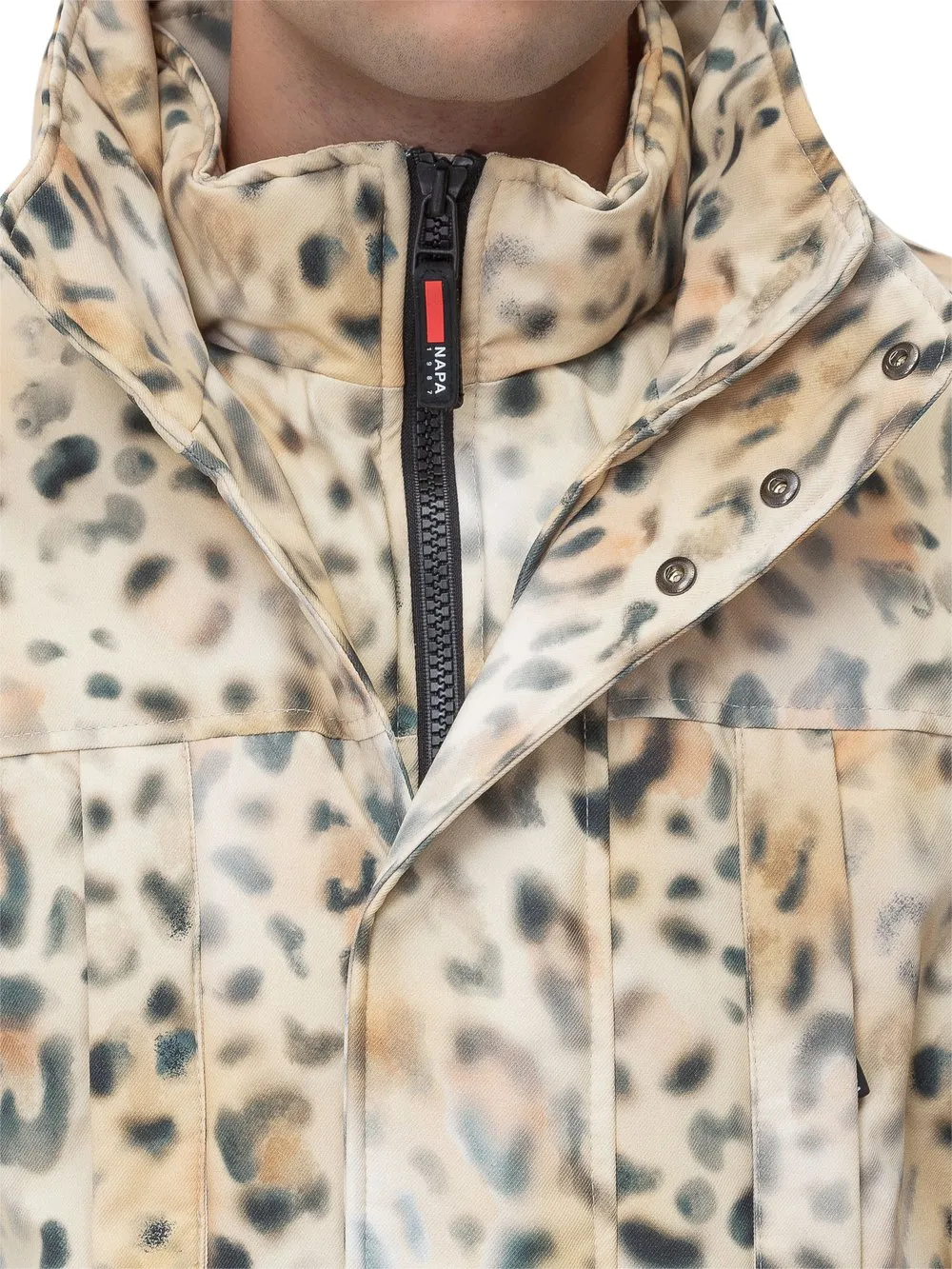 Jacket with Leopard-Skin Print