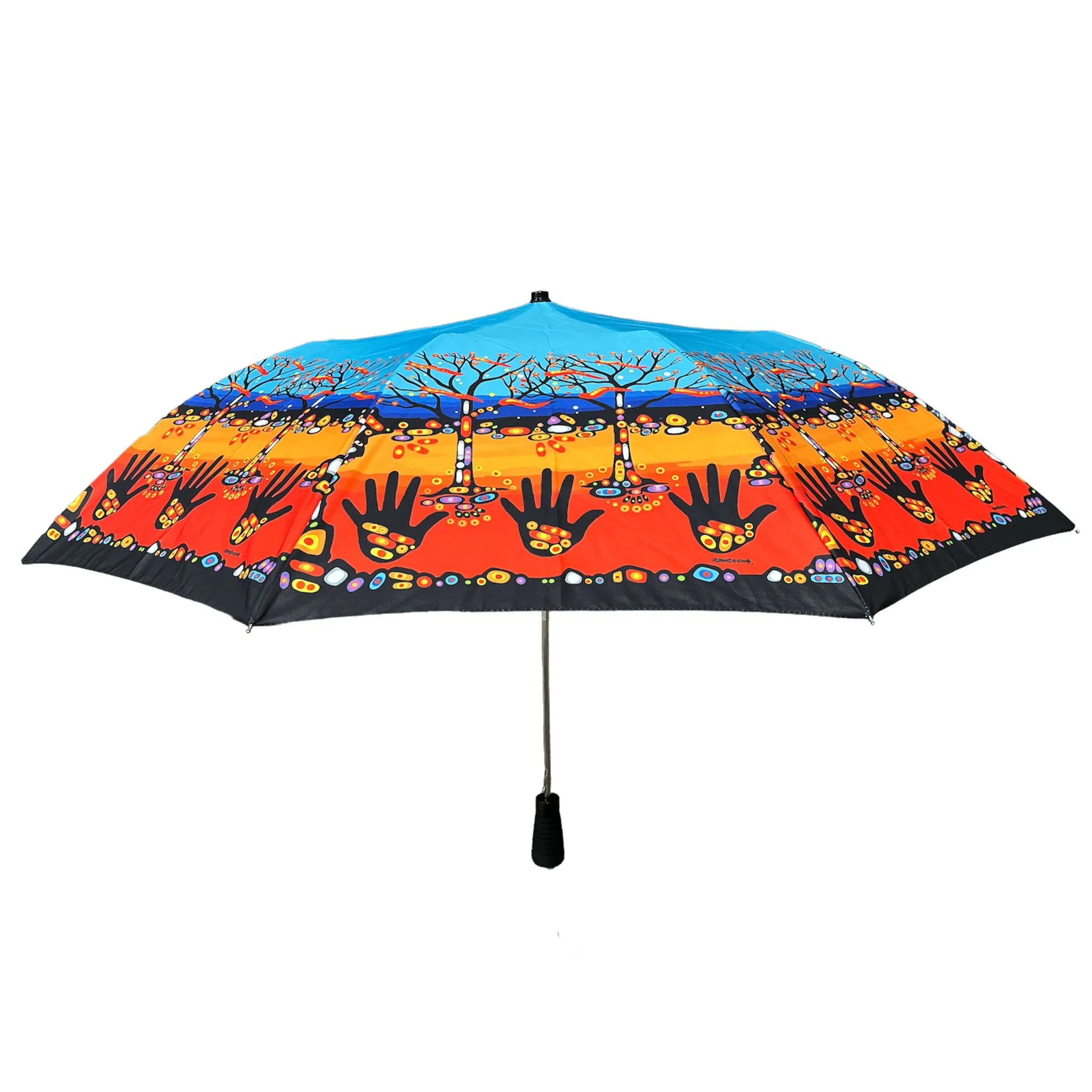 John Rombough Remember Artist Collapsible Umbrella