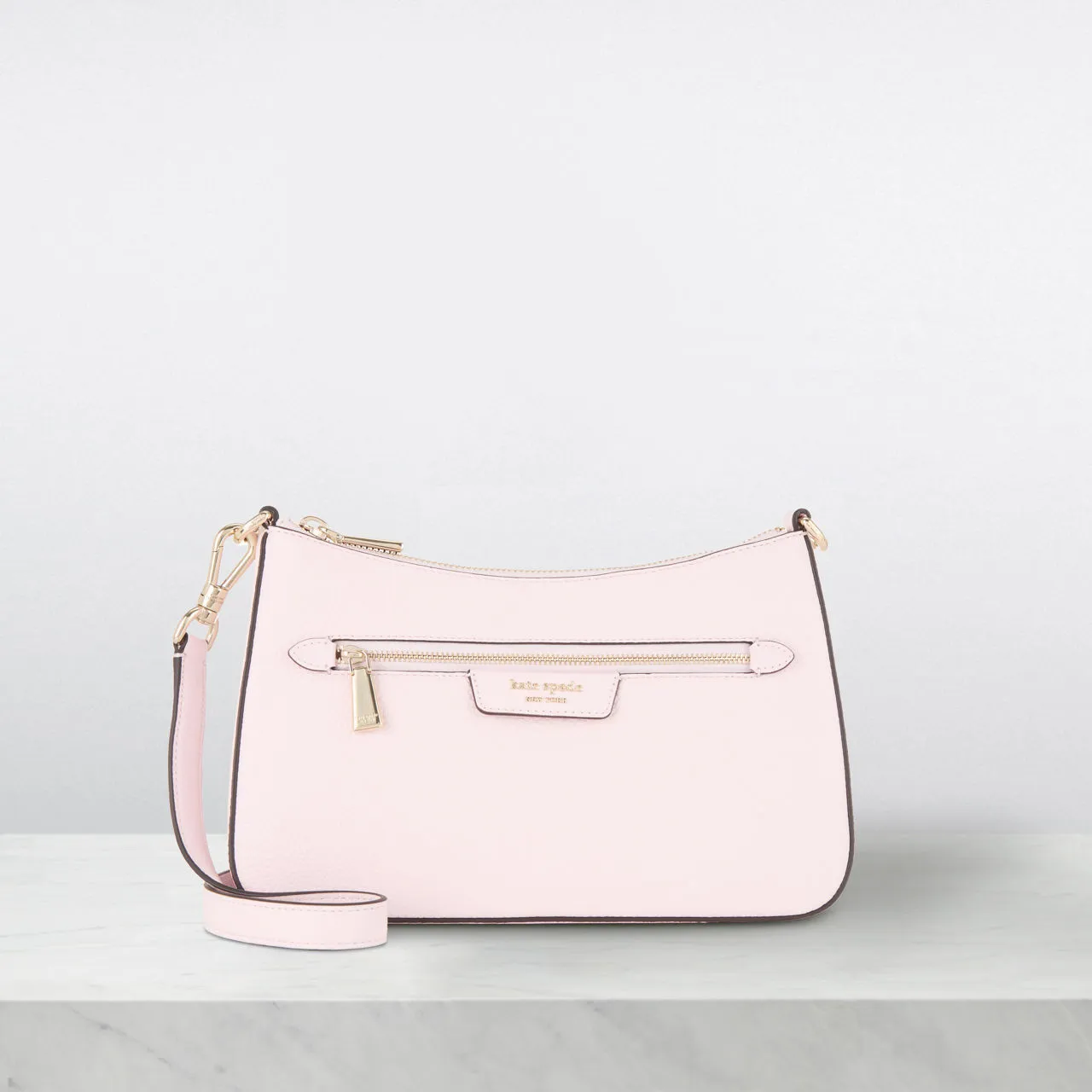 KATE SPADE NEW YORK Hudson Convertible Crossbody Bag - Shimmer Pink