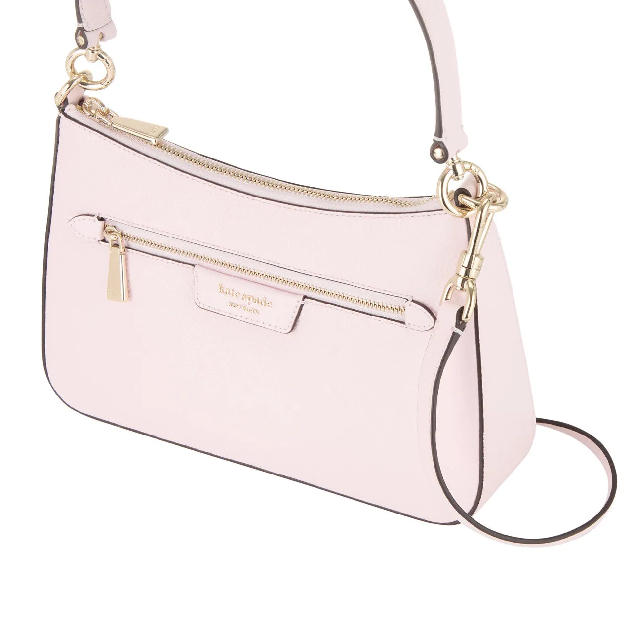 KATE SPADE NEW YORK Hudson Convertible Crossbody Bag - Shimmer Pink