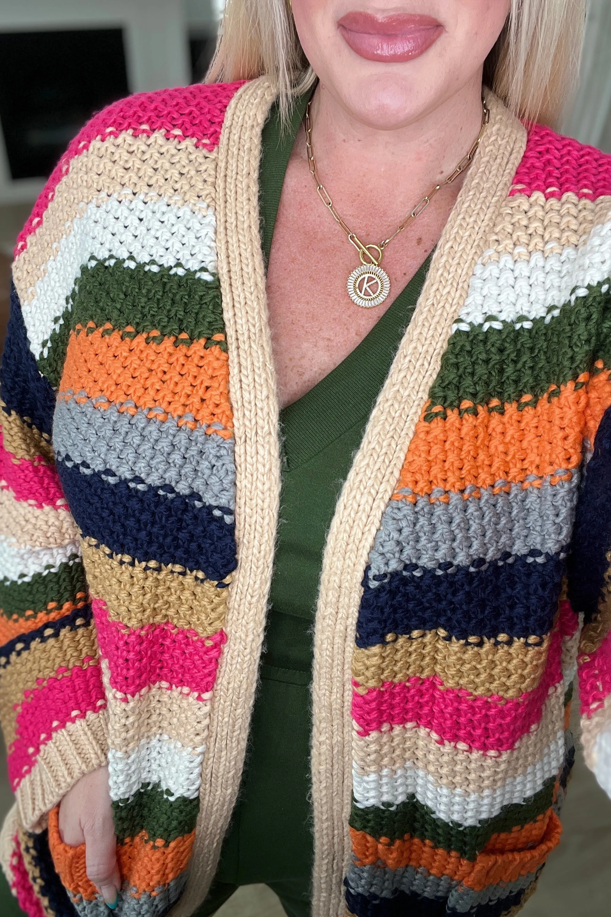 Life in Technicolor Knit Cardigan