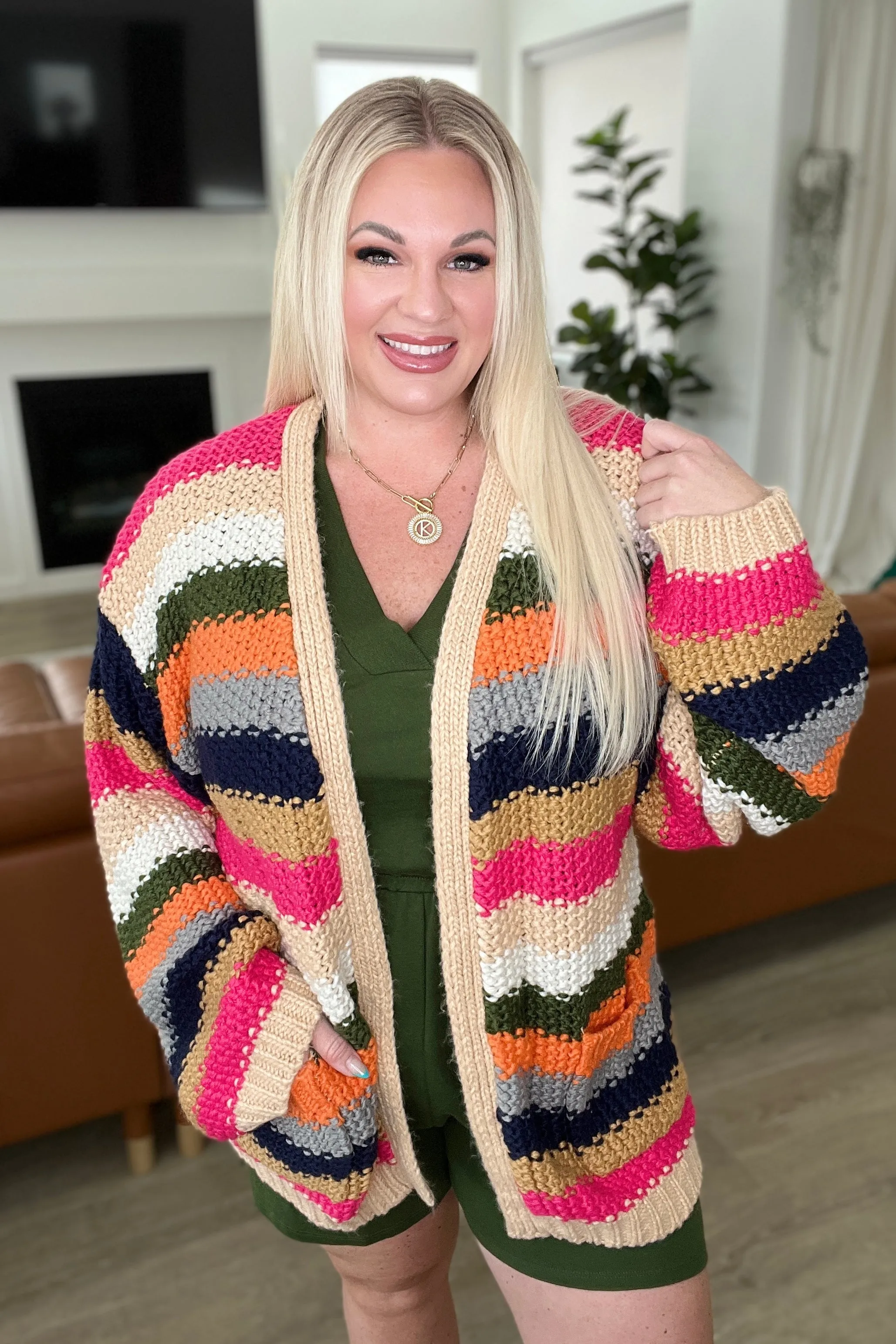 Life in Technicolor Knit Cardigan