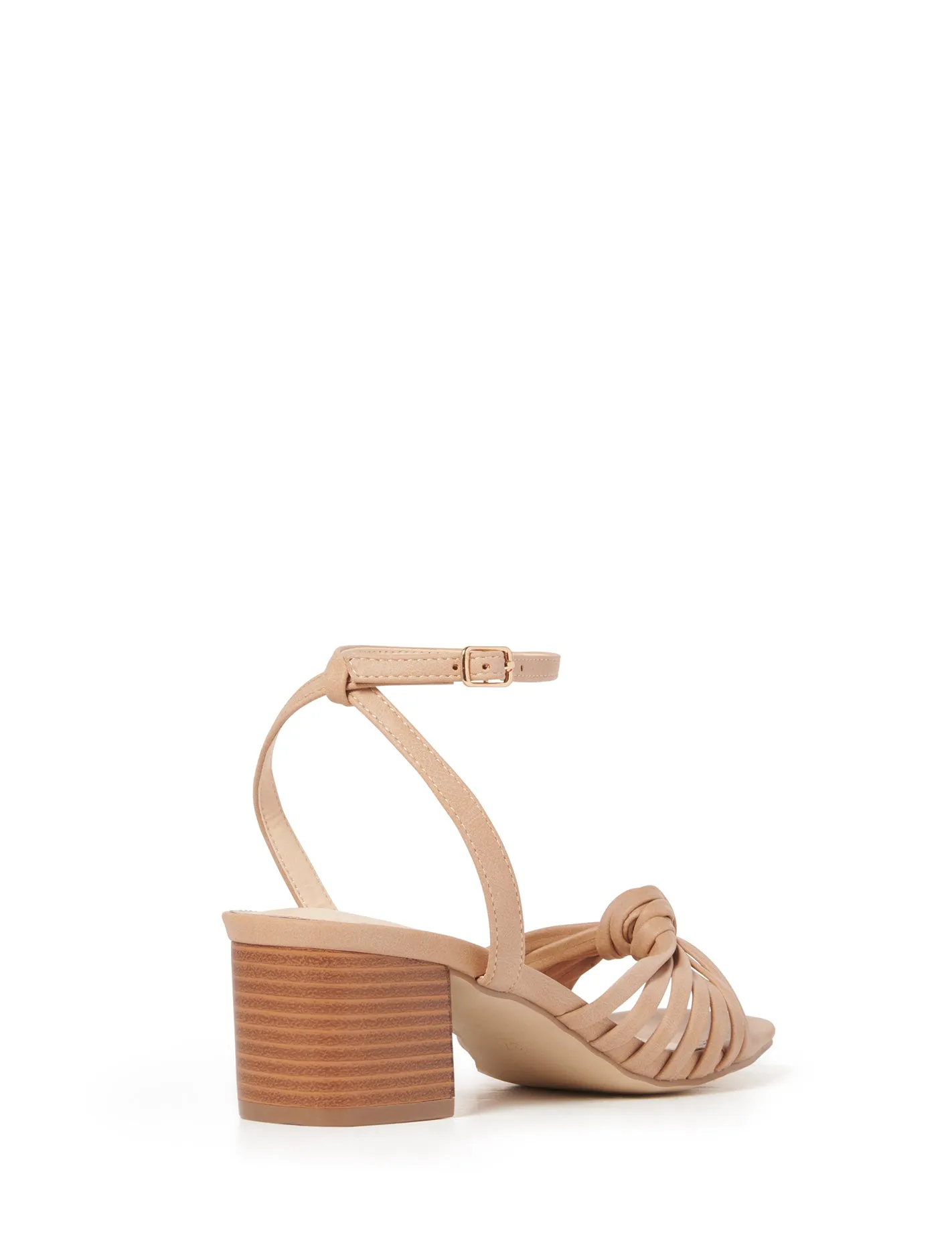 Liliah Mid Block Strappy Heel