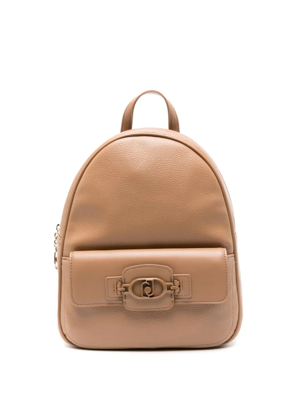 LIU JO logo-plaque backpack - Brown