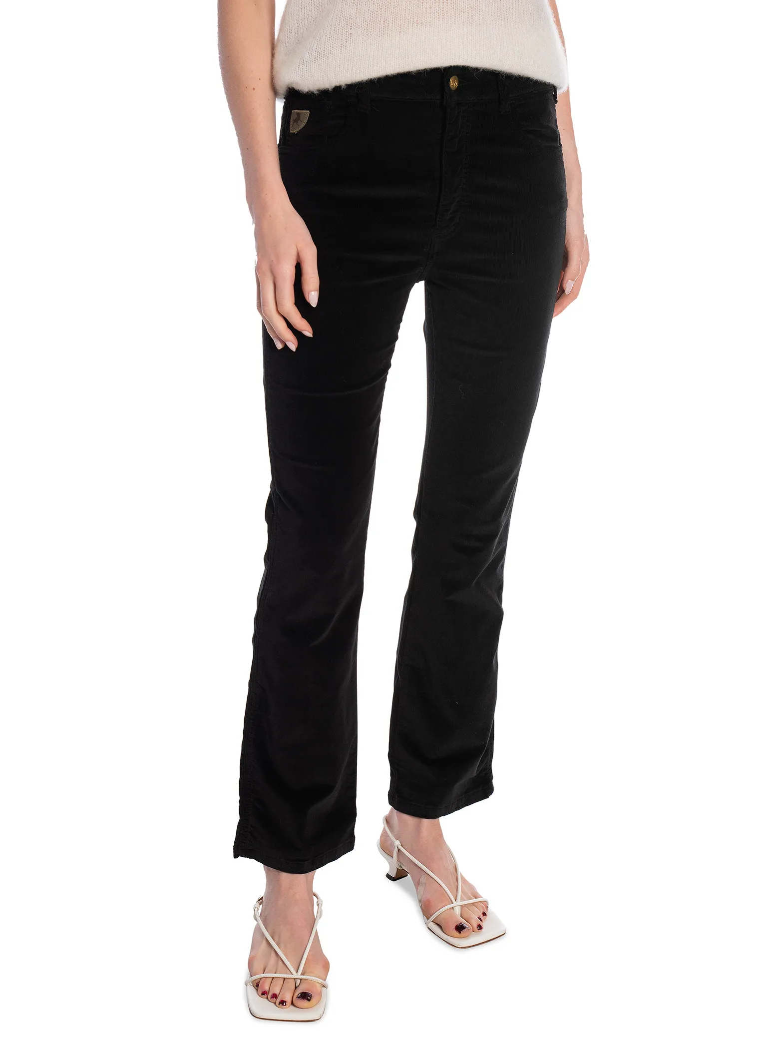 LOIS MALENA JEANS F SHINY MICRO BLACK L32