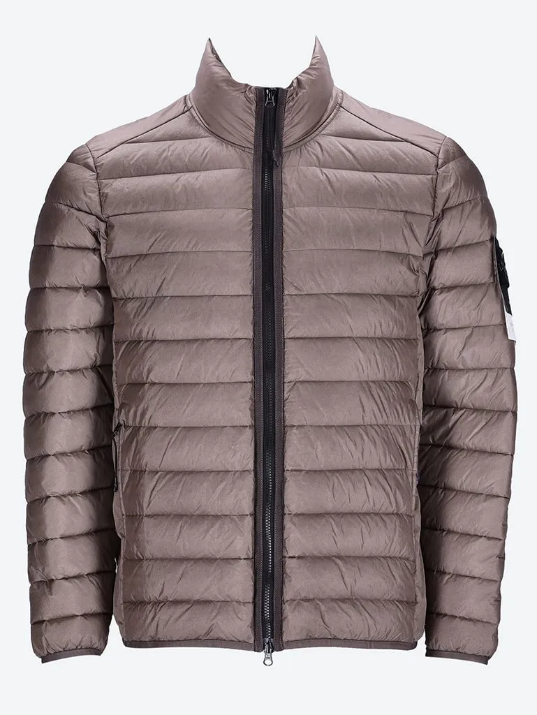 Loom woven nylon real down jacket