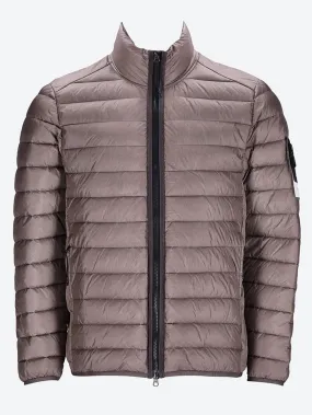 Loom woven nylon real down jacket