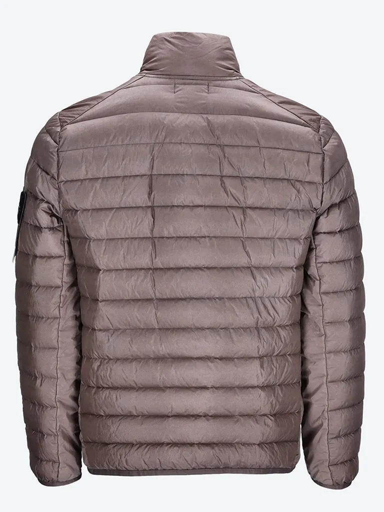 Loom woven nylon real down jacket